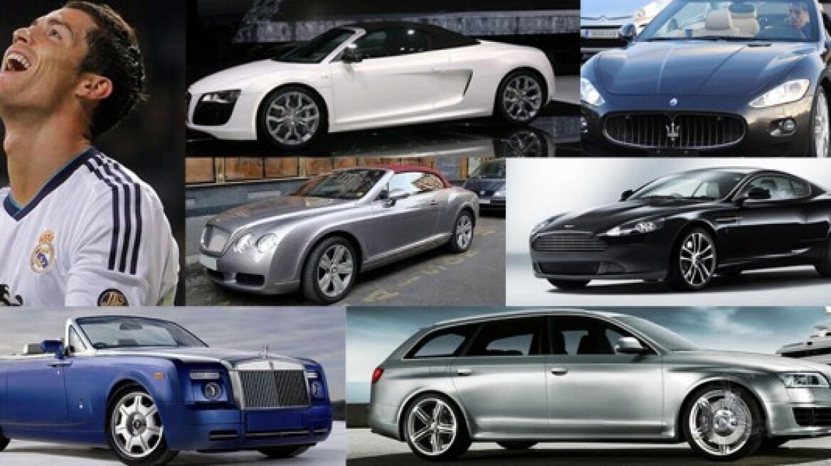 Στο γκαράζ του Κριστιάνο Ρονάλντο - Είναι πολλά τα λεφτά