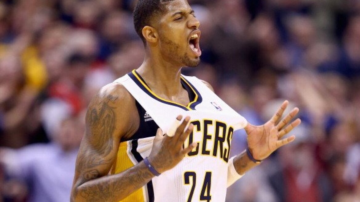 Το… τρελό τρίποντο του Τζορτζ!