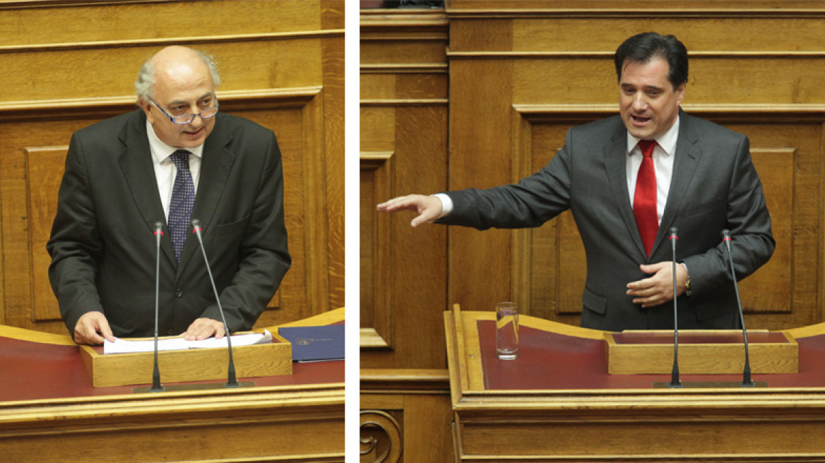 Δελφοί: Ο Άδωνις τα έβαλε με τον Τσίπρα και τους «καρεκλοκένταυρους» βουλευτές του ΣΥΡΙΖΑ και ο Αμανατίδης αποχώρησε διαμαρτυρόμενος!
