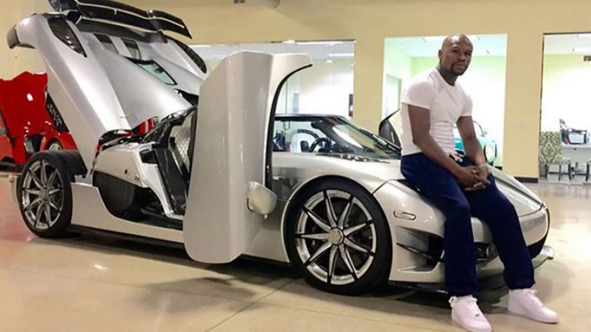 Στην… πυρά τα αυτοκίνητα του Floyd Mayweather