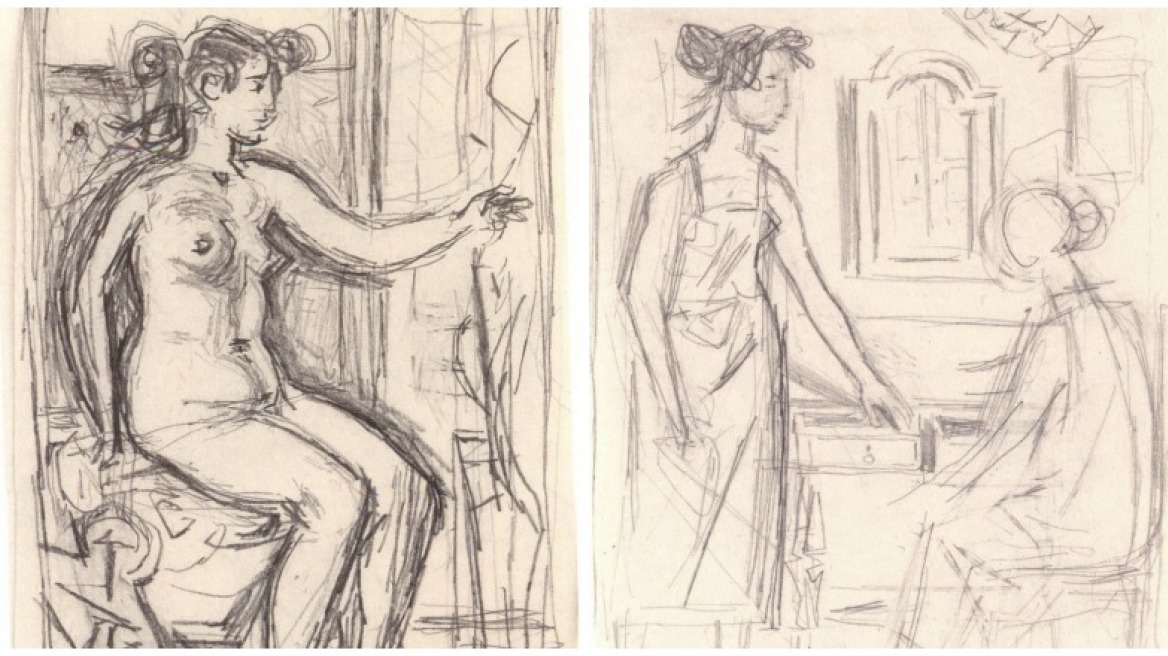 Όταν ο Μόραλης σχεδιάζει τη γυναίκα