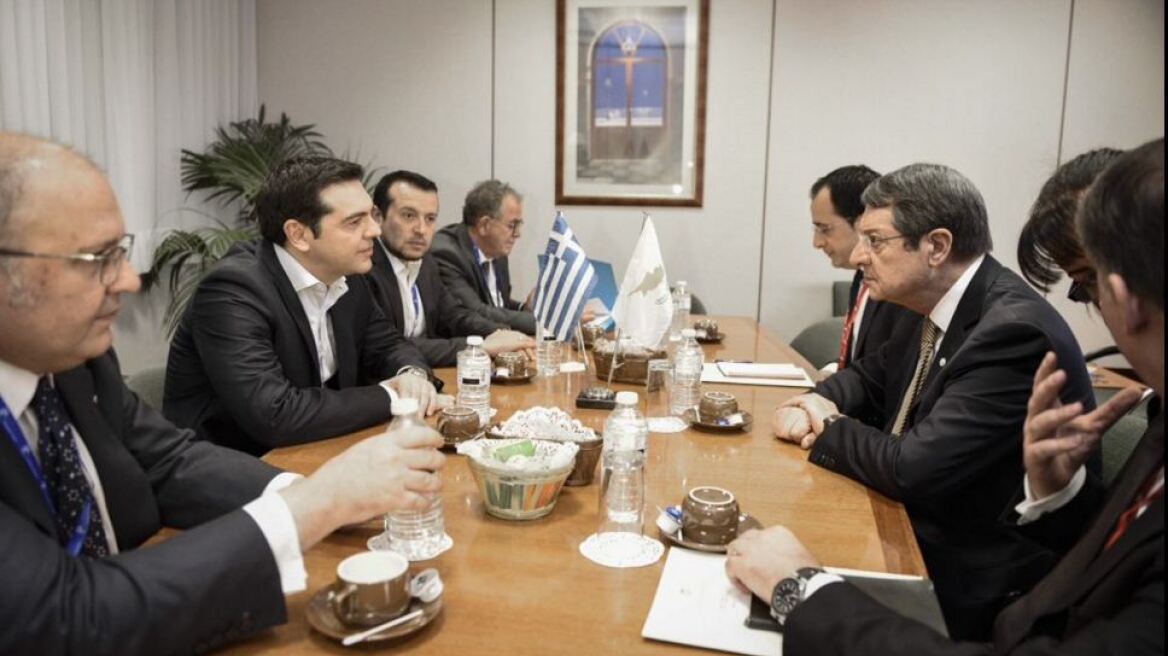 Συνάντηση Τσίπρα - Αναστασιάδη λίγο πριν την Σύνοδο Κορυφής