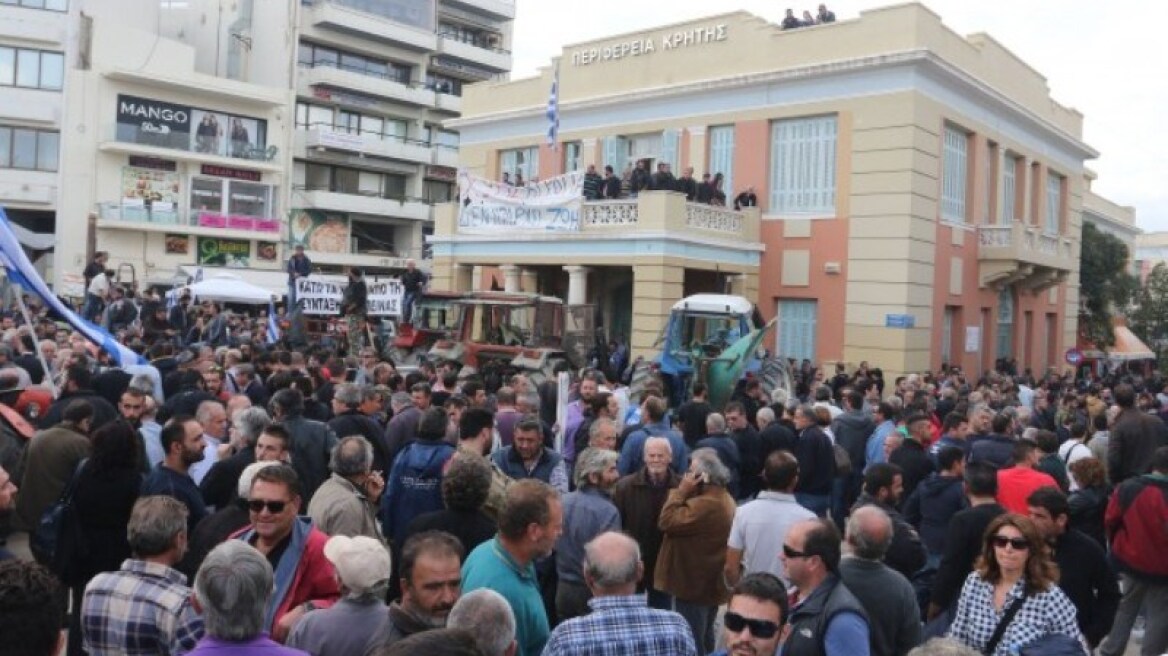 Ηράκλειο: Συλλαλητήριο την Τετάρτη κατά του ασφαλιστικού