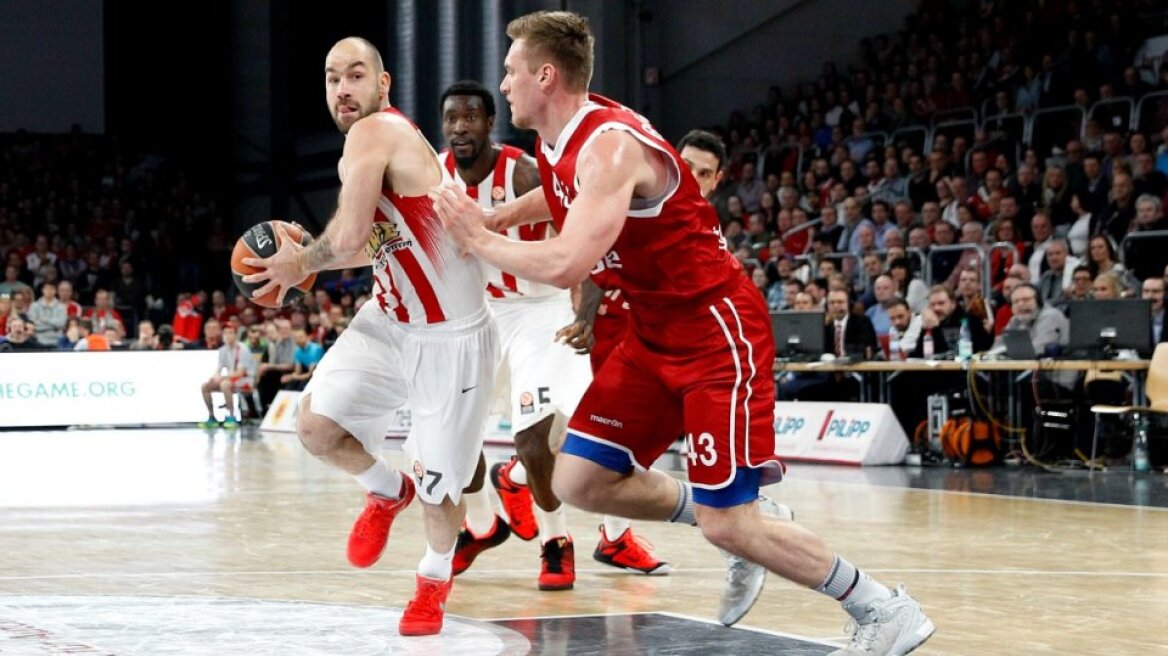 «Αυτοκτόνησε» ο Ολυμπιακός, έχασε στο τέλος 72-71 από την Μπάμπεργκ