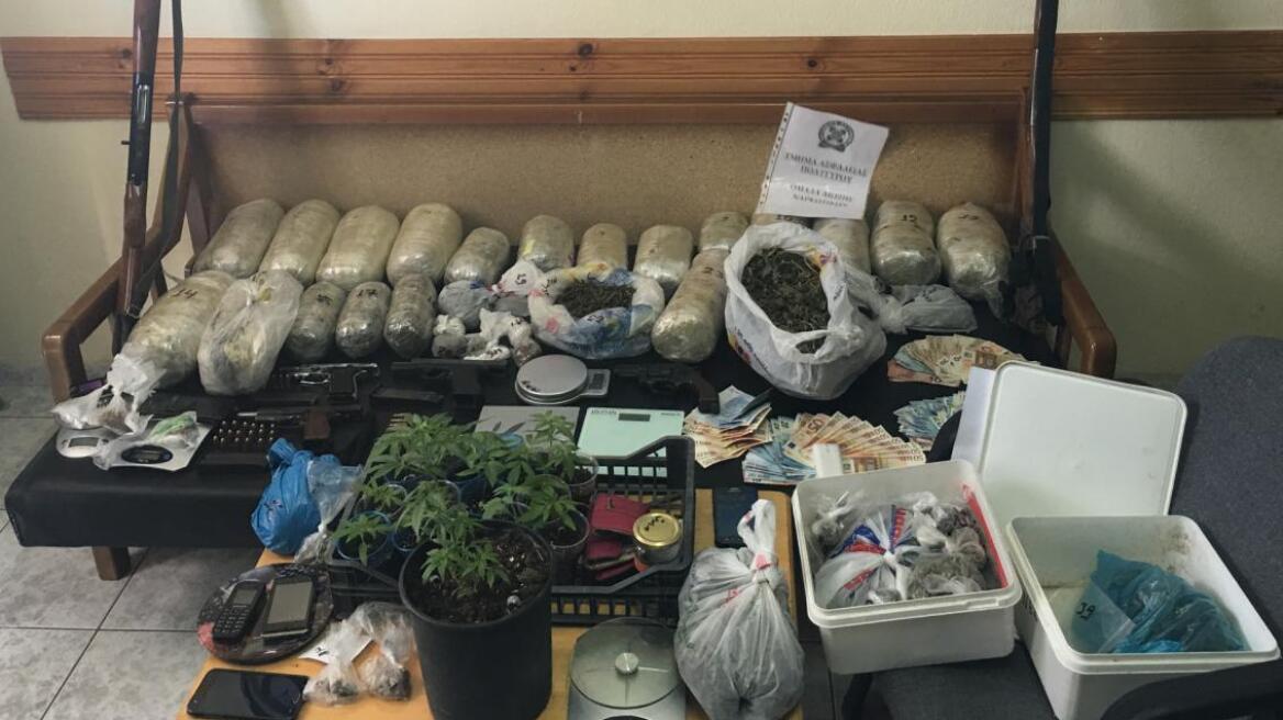 Θεσσαλονίκη: Πολυμελής σπείρα καλλιεργούσε και διακινούσε χασίς