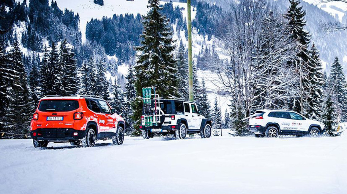 Video: Περιοδεία των Jeep στη χιονισμένη Ευρώπη