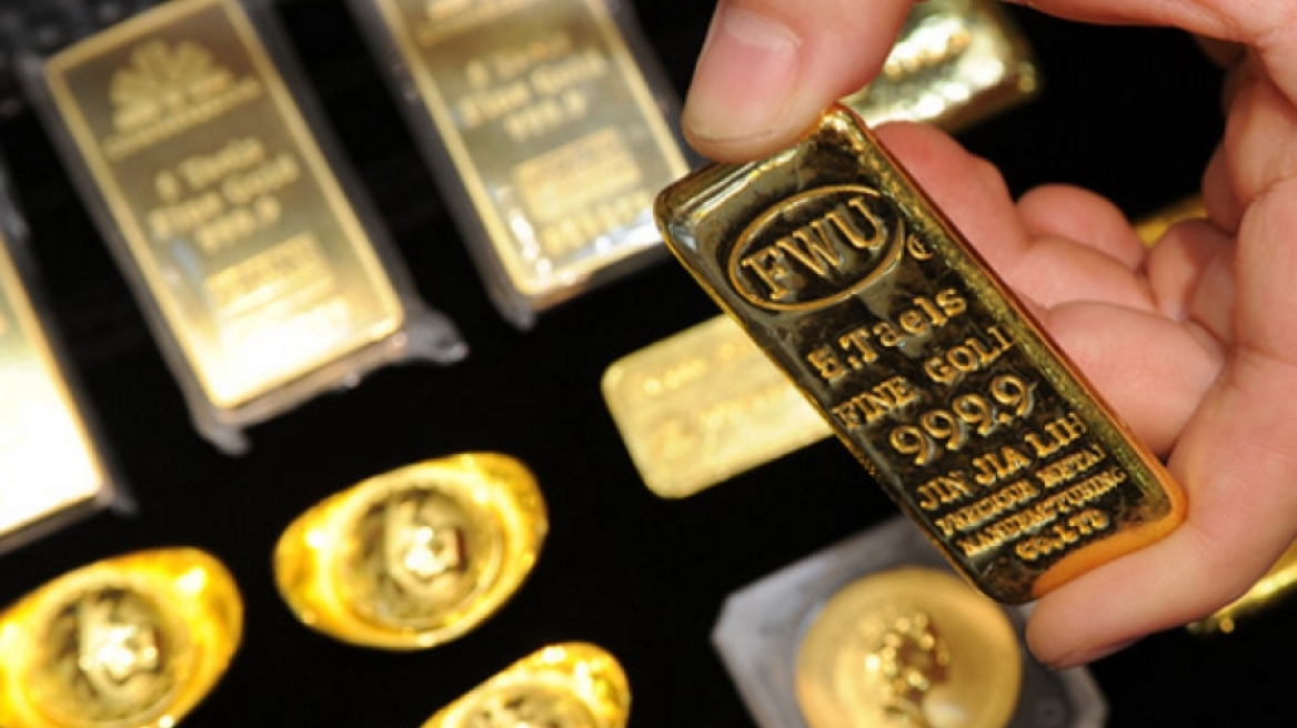 Σε χαμηλό δύο εβδομάδων η τιμή του χρυσού