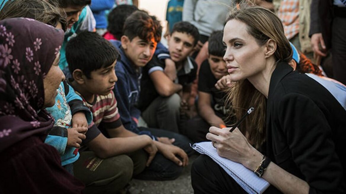 Angelina Jolie to land in Lesvos Tuesday afternoon