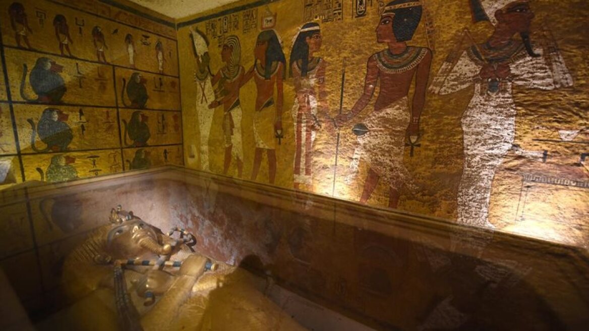 Scans reveal two secret chambers in King Tutankhamun’s tomb