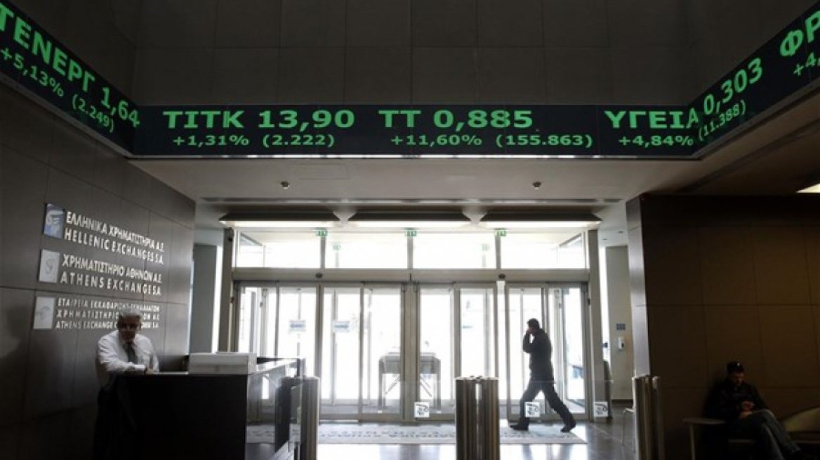 Στο «κόκκινο» ξανά το Χρηματιστήριο - Κάτω από τις 570 μονάδες