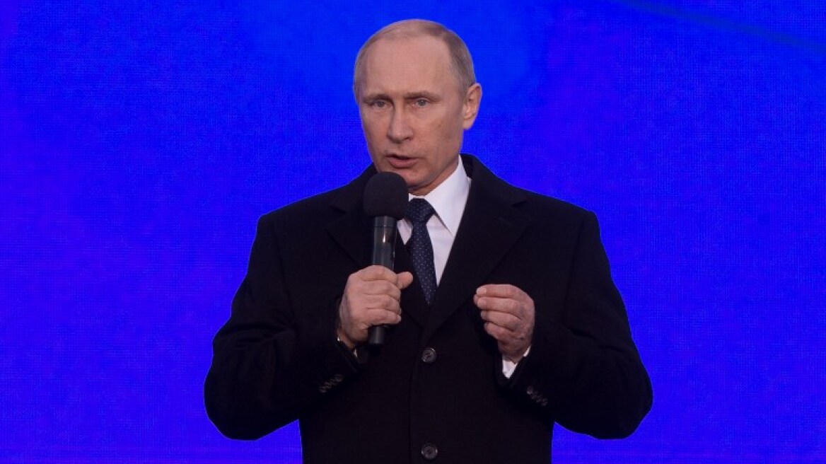 Στην Κριμαία ο Πούτιν για την επέτειο της προσάρτησης της ουκρανικής χερσονήσου