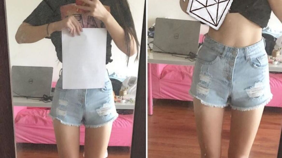 Νέα viral τρέλα: Να είσαι πιο αδύνατη από μία... σελίδα Α4
