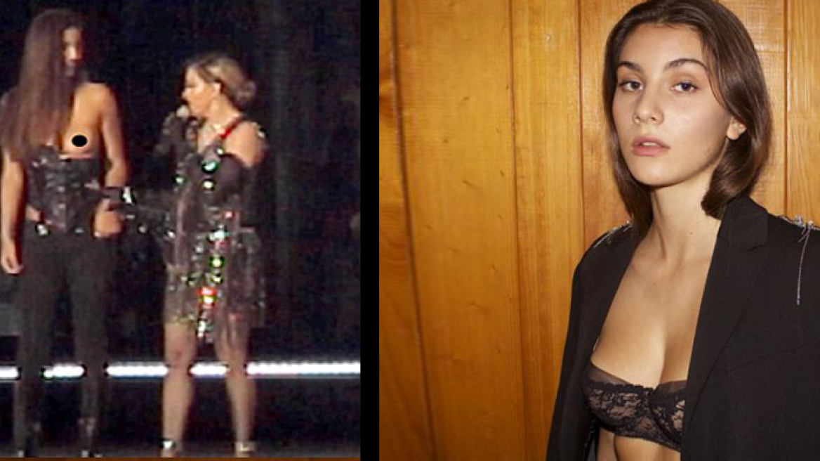 The girl stripped by Madonna is of Greek origin (pics+vid)