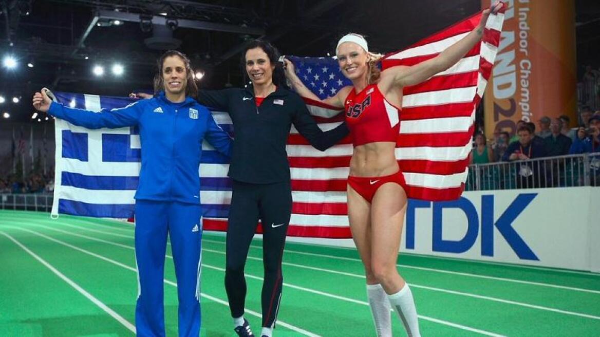 «Χάλκινη» η Στεφανίδη στο Παγκόσμιο Πρωτάθλημα Στίβου