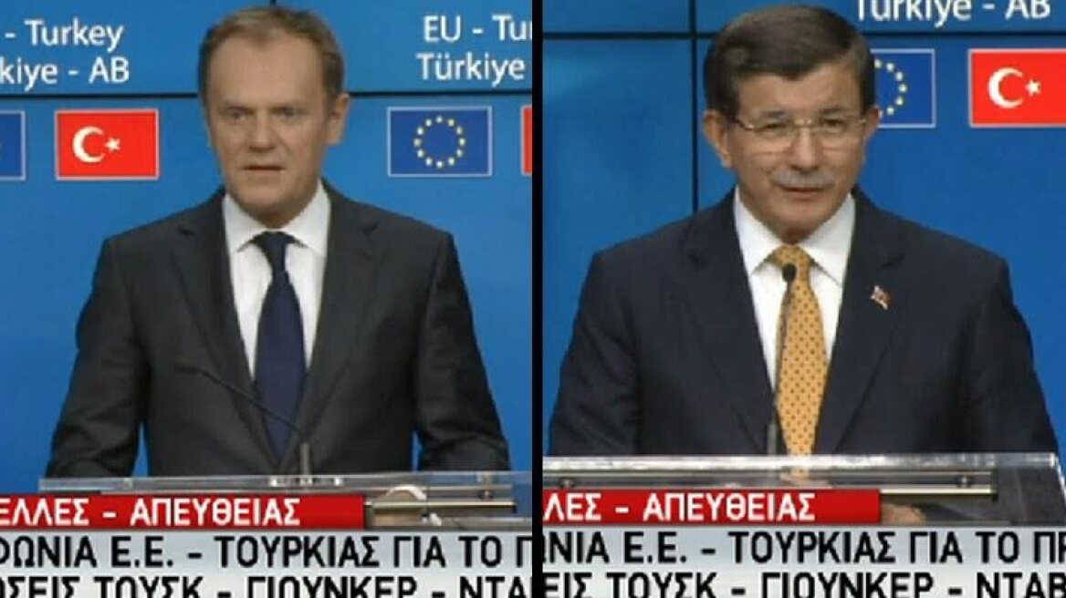 Tusk: Mass expulsion is out of question – Davutoglu: Turkey and EU share a common future