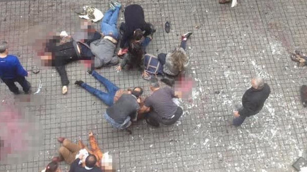 Σκληρές εικόνες: Δείτε τις σκηνές τρόμου δευτερόλεπτα μετά την επίθεση στην Κωνσταντινούπολη