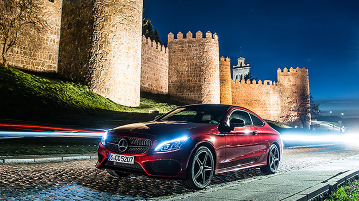 Video: Πορτογαλία-Γερμανία με τη νέα Mercedes C-Class Coupe