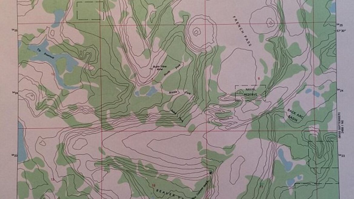 Can you spot the naked woman in this map? (photo)