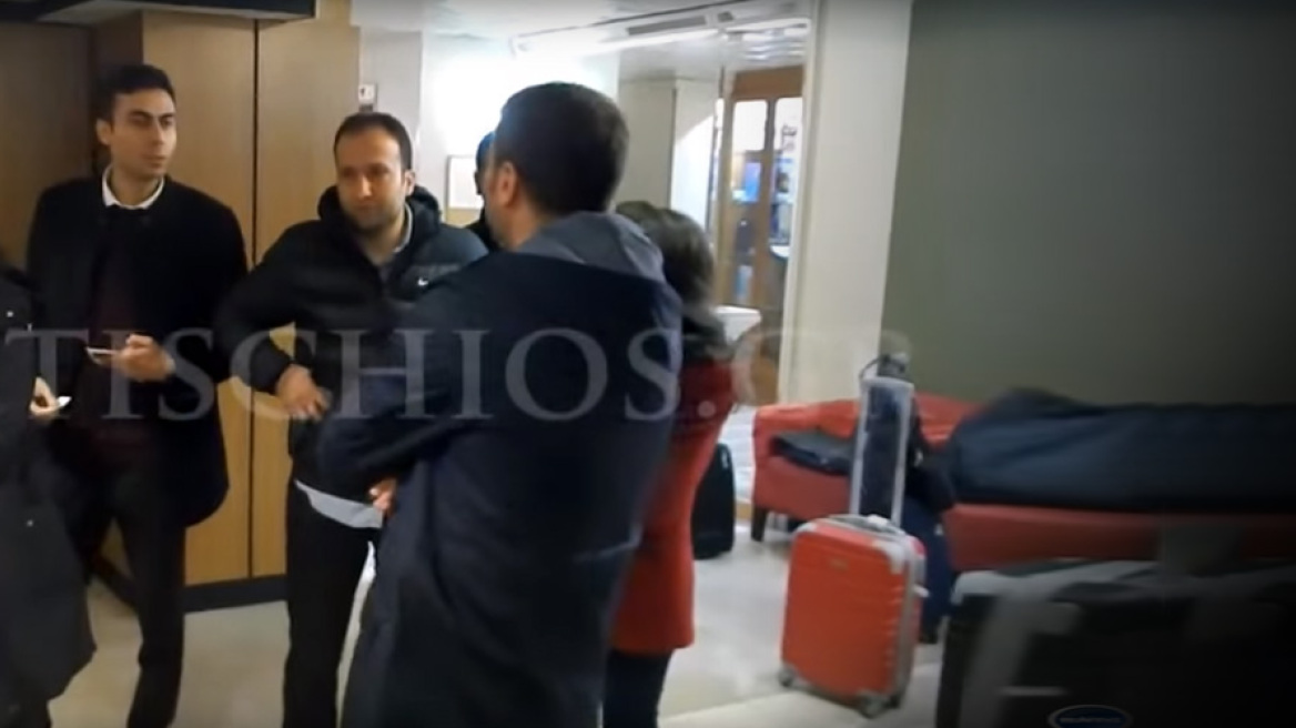 A Turkish ‘observer’ arrived in Chios with Turkish-occupied Cyprus passport