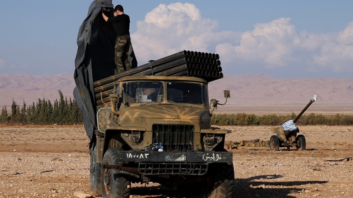 Ο στρατός της Συρίας ανακτά τον έλεγχο της Παλμύρας