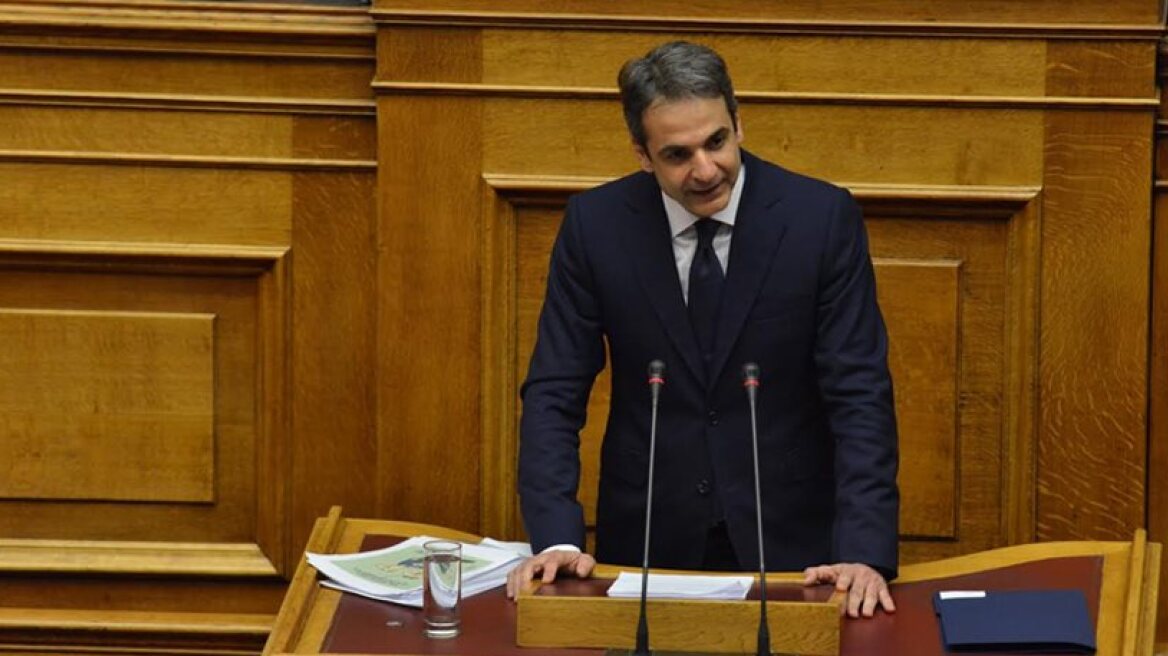 Why did Mitsotakis request elections?