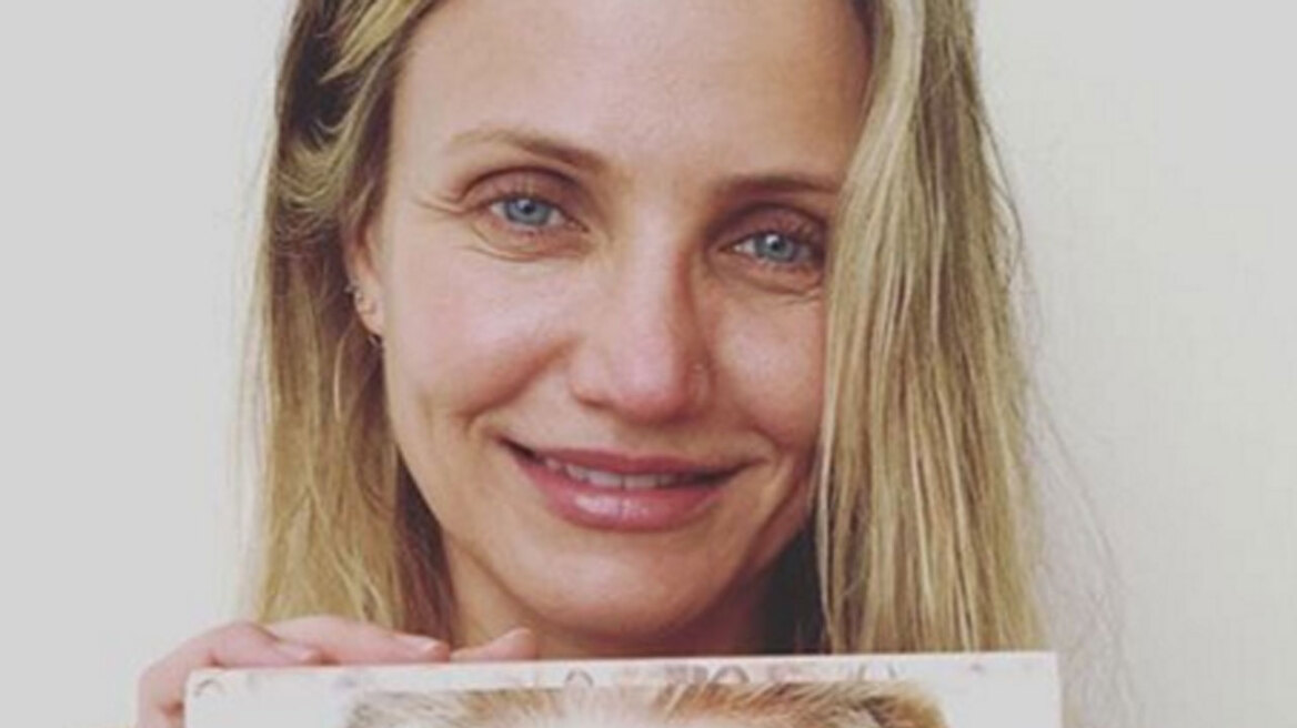 Η Κάμερον Ντίαζ στο Instagram χωρίς make up