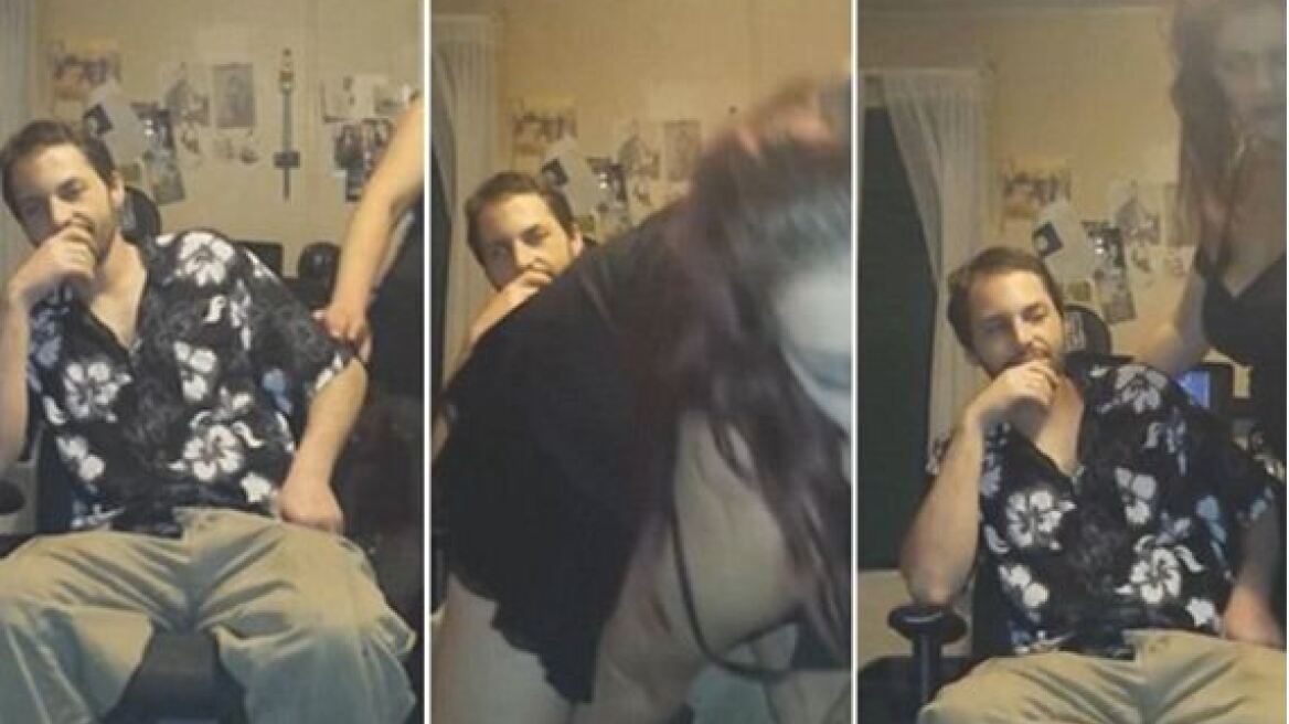 Ξεκαρδιστικό βίντεο: Του έκανε «lap dance», της έκανε... μούτρα!