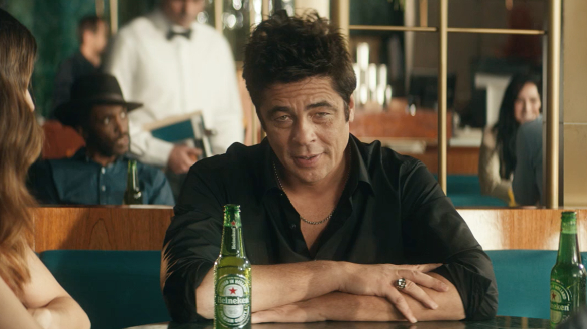 Watch Benicio Del Toro in new Heineken’s spots
