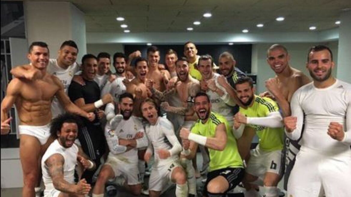 Χαμός στα αποδυτήρια της Ρεαλ