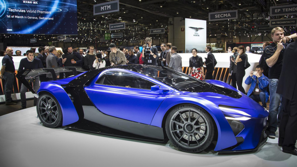 Ένα κινέζικο supercar που θα κατασκευάζεται στην Ευρώπη