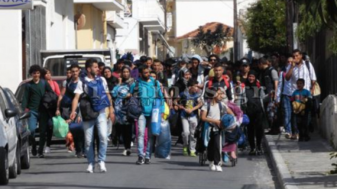 Incidents break out on Samos island