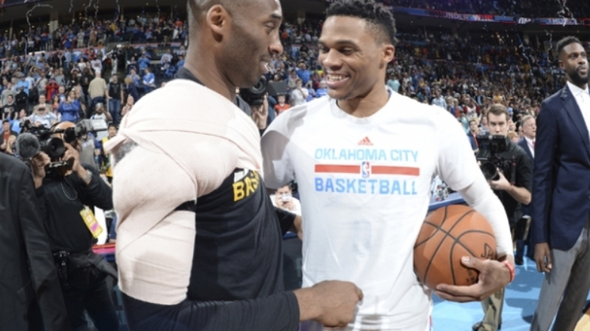 Φοβερά ρεκόρ KD και Ράσελ στο εκτός έδρας αντίο του Κόμπι