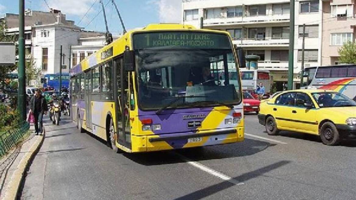 Χωρίς τρόλεϊ την Τετάρτη από τις 11:00 έως τις 16:00