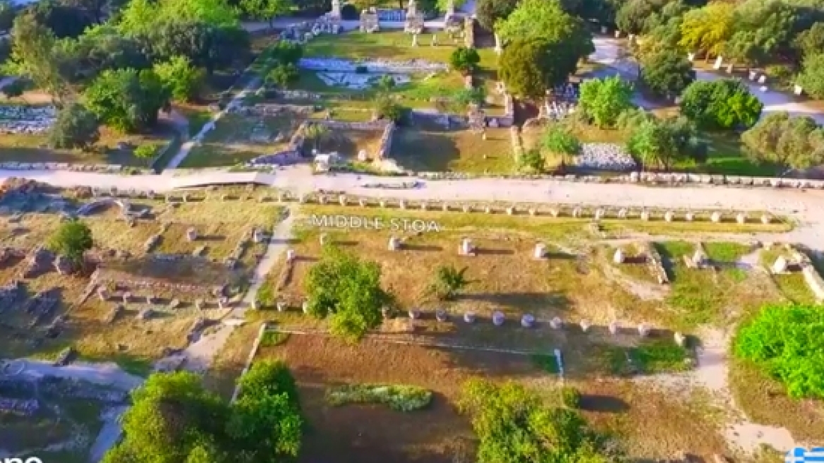 Βίντεο: Πτήση με drone πάνω από την Αρχαία αγορά της Αθήνας 