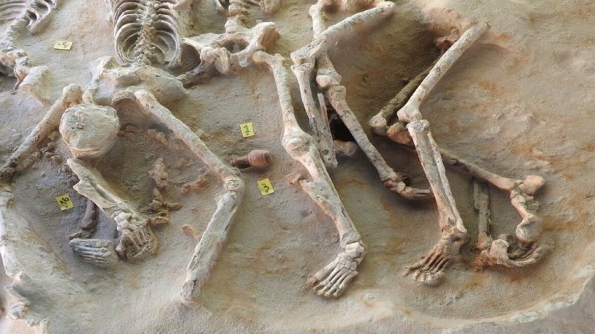 Incredible 7th century BC group burial discovered at Falirikon Delta