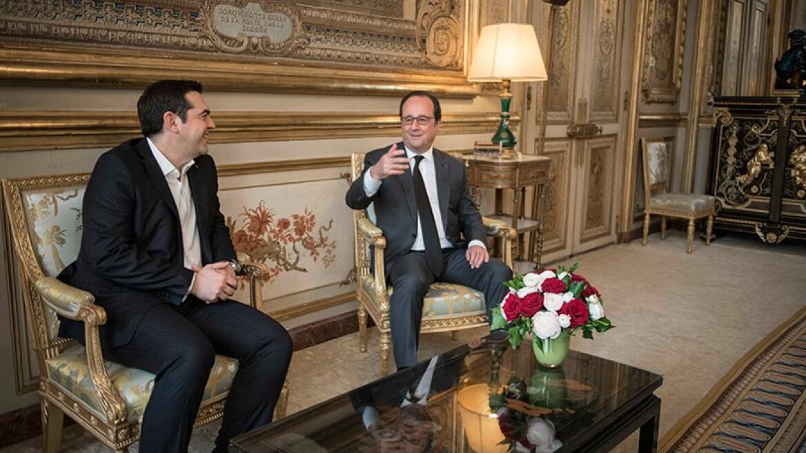 Hollande Tsipras meeting in Paris produces very little