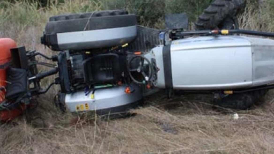 Τραγωδία στο Ηράκλειο: Τον καταπλάκωσε το τρακτέρ