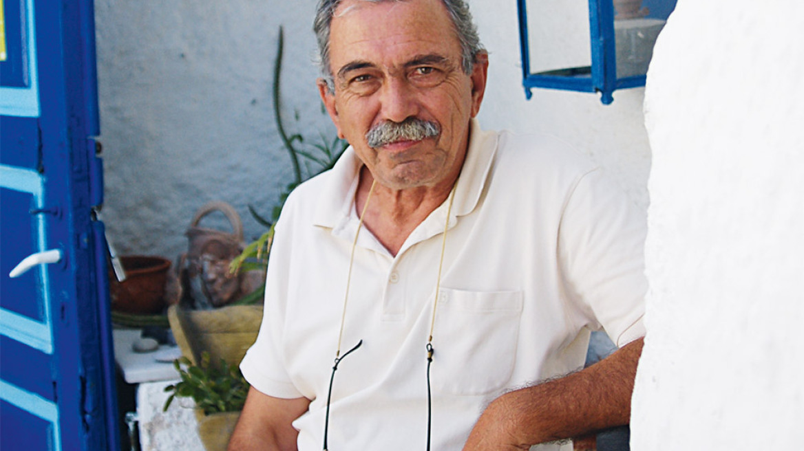 Γιώργος Χατζηγιαννάκης, η ψυχή της σαντορινιάς γαστρονομίας