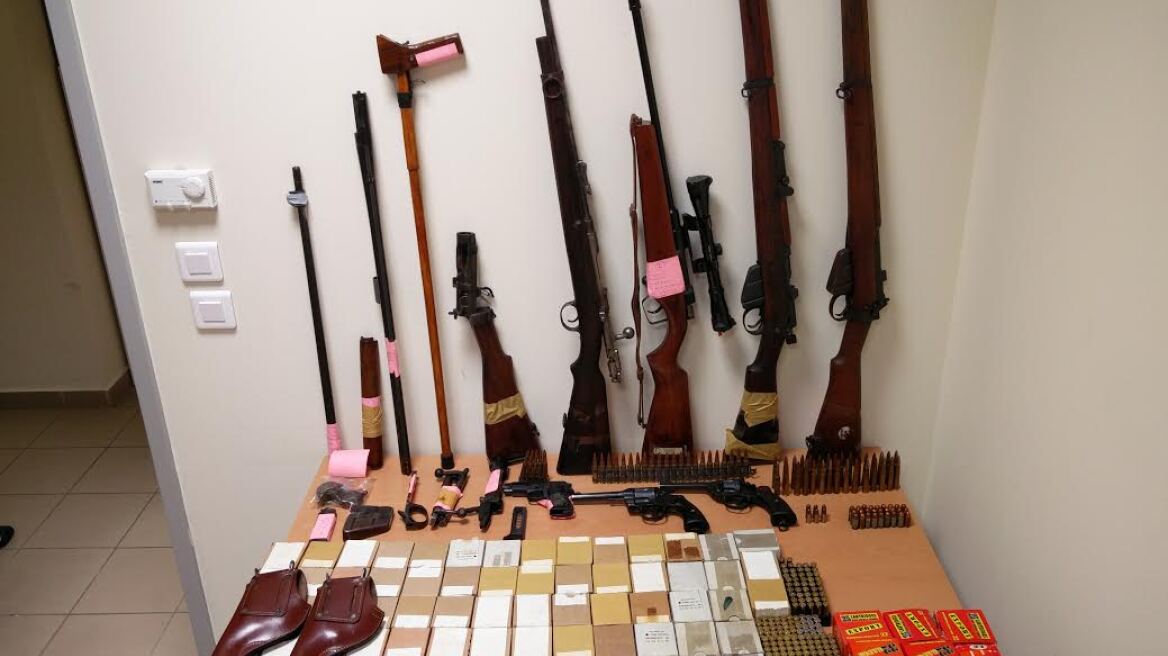 Γρεβενά: Το οπλοστάσιο είχε και όπλο… μπαστούνι