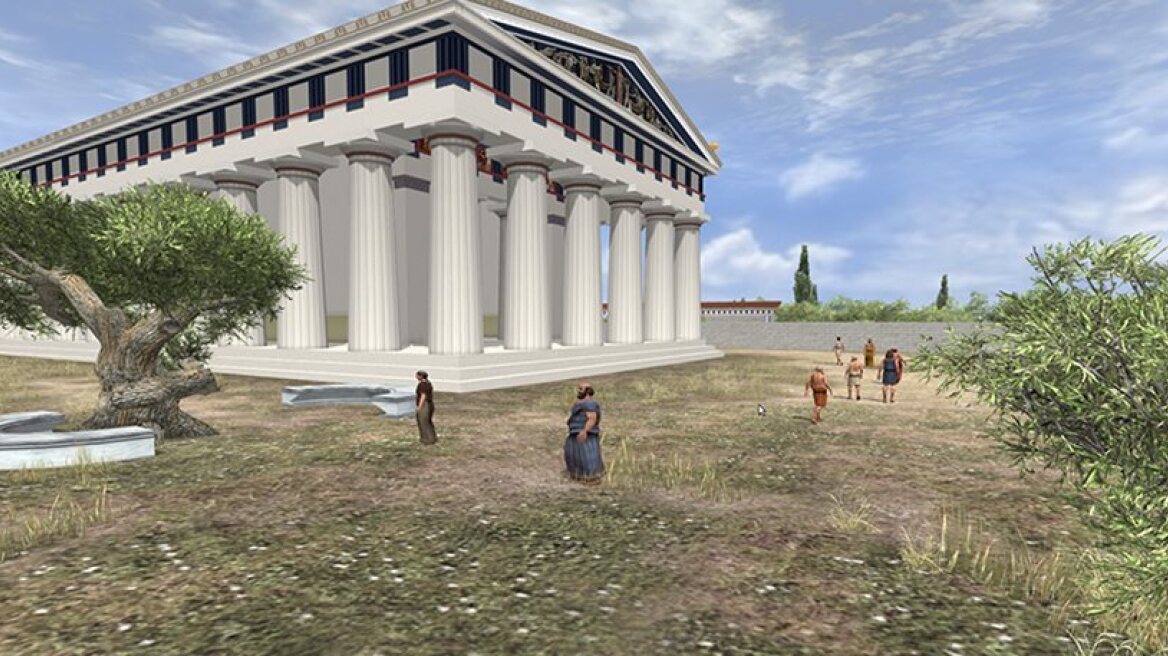 Visitors travel back to ancient Olympia in virtual reality tour (photos)