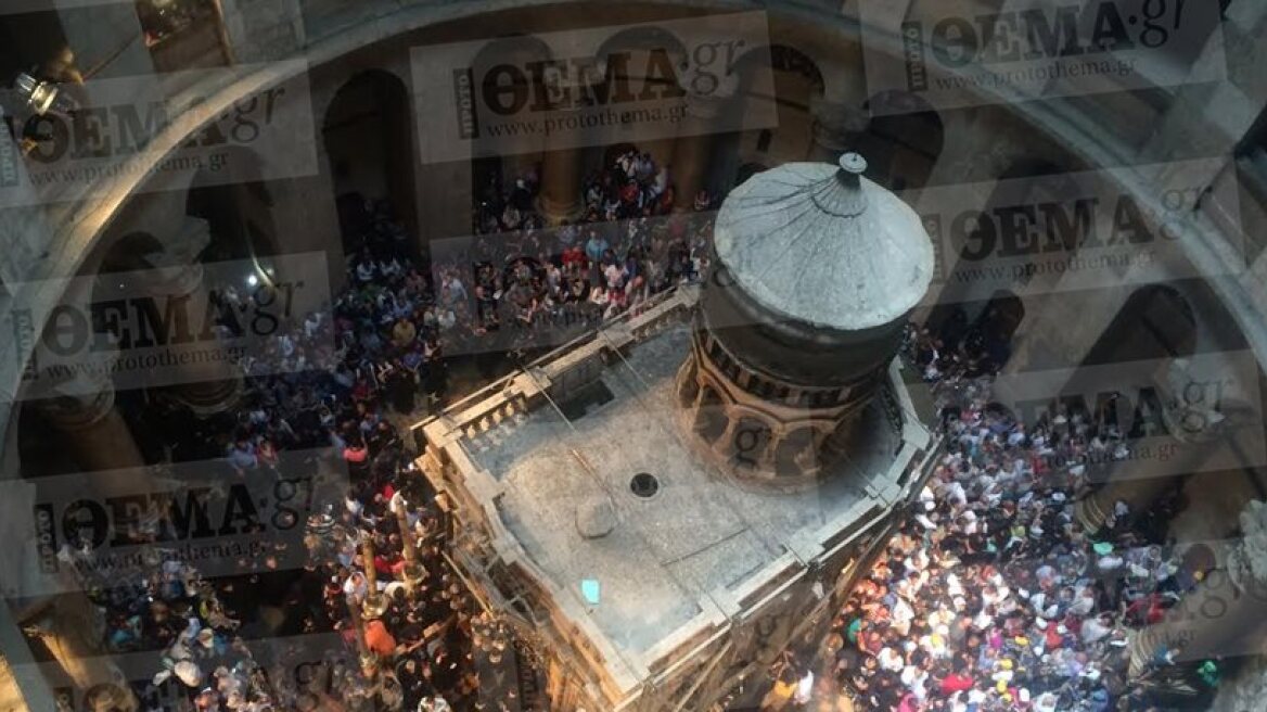 Holy Light from Jerusalem. Live coverage (video)