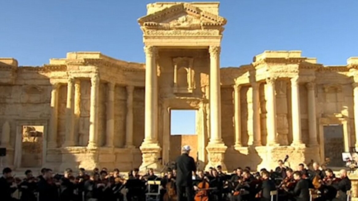 Russian orchestra performs in Palmyra, Syria (pics+vid)