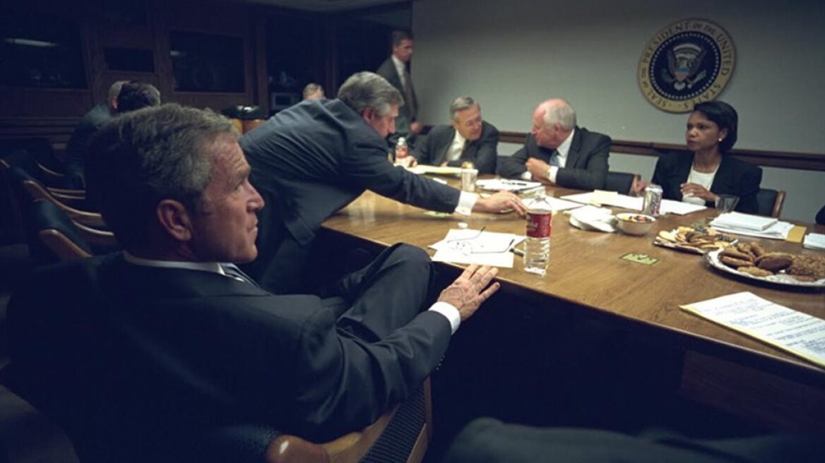 New photos show George Bush’s reaction after 9/11
