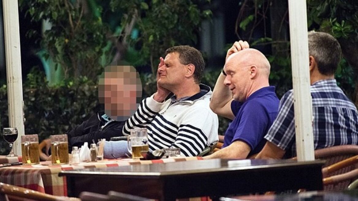 British police have fun in Kos, while searching for missing Ben