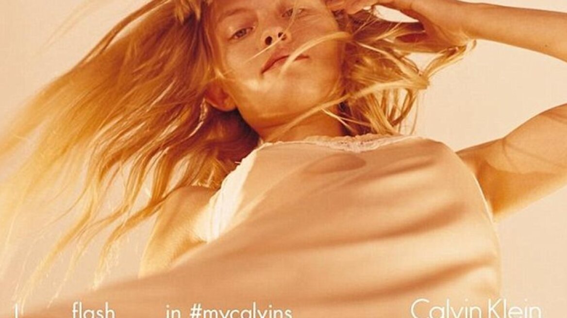 Upskirt Calvin Klein ad causes uproar (photo+tweets)