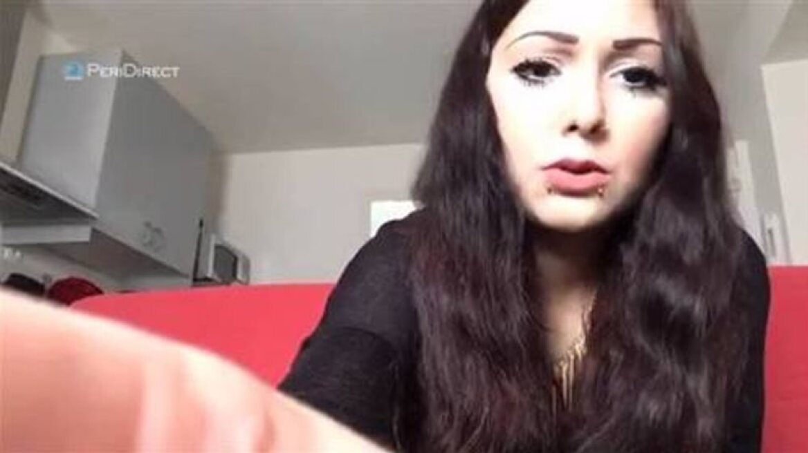 French girl streams her suicide live (video of girl)