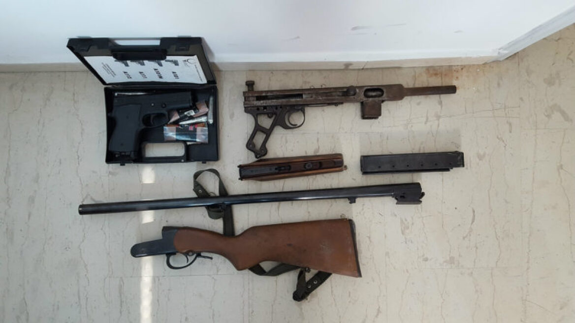Κρήτη: 75χρονος έκρυβε μίνι οπλοστάσιο στο σπίτι του