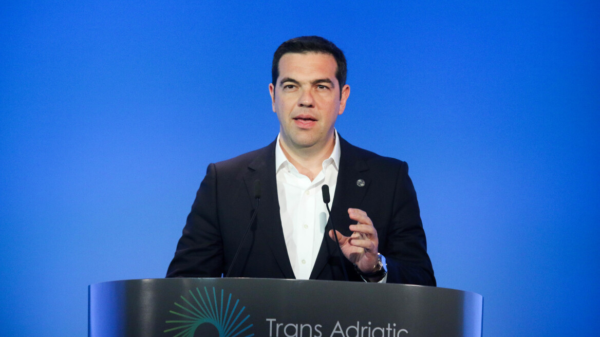 Θριαμβολογίες Τσίπρα για τον αγωγό ΤΑΡ που κατήγγειλε