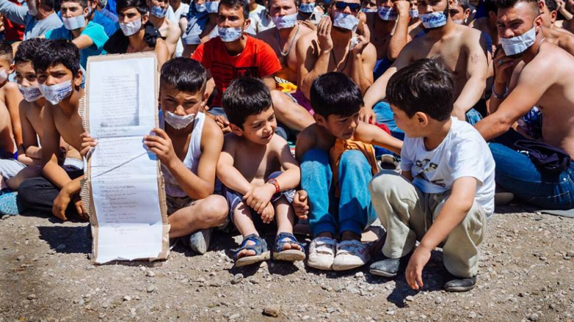 Σε απεργία πείνας μετανάστες σε Σχιστό και Χίο 