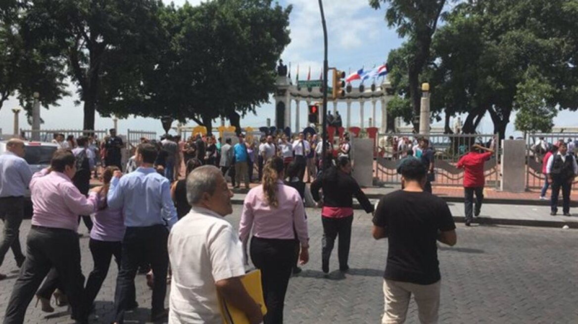 A 6.7 earthquake hits Ecuador